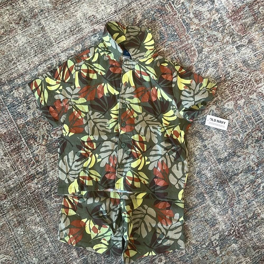 Toddler 2 piece short set